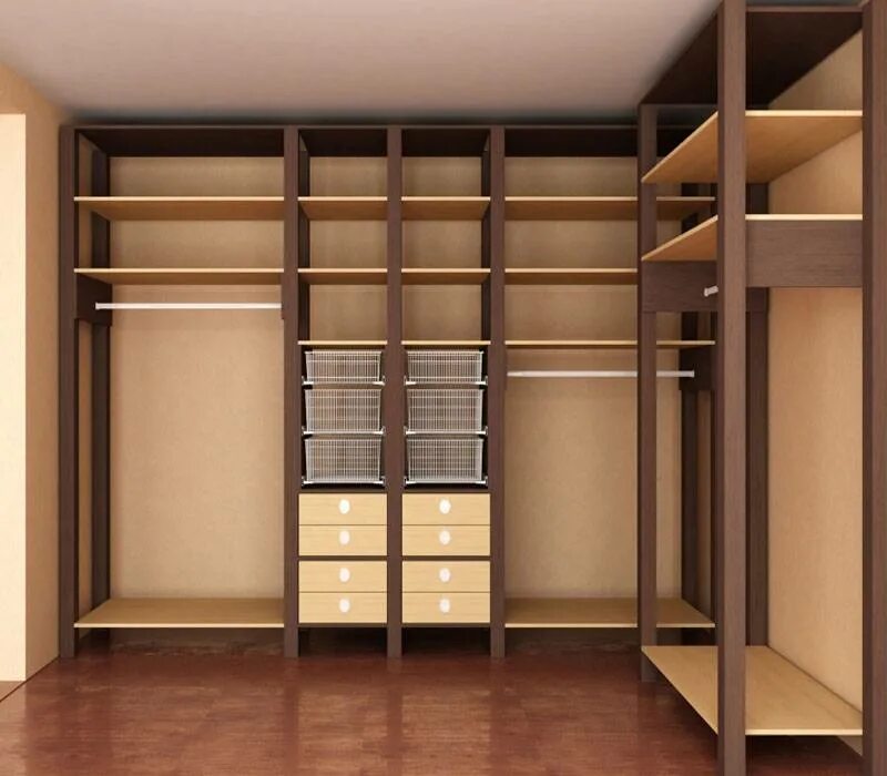 Встроенные шкафы. Встраиваемый шкаф. Шкаф-гардеробная. Гардеробная комната.