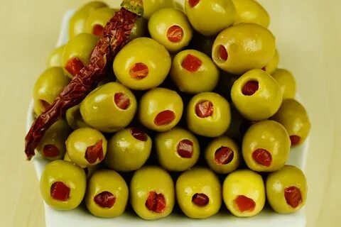 Pepper and olive