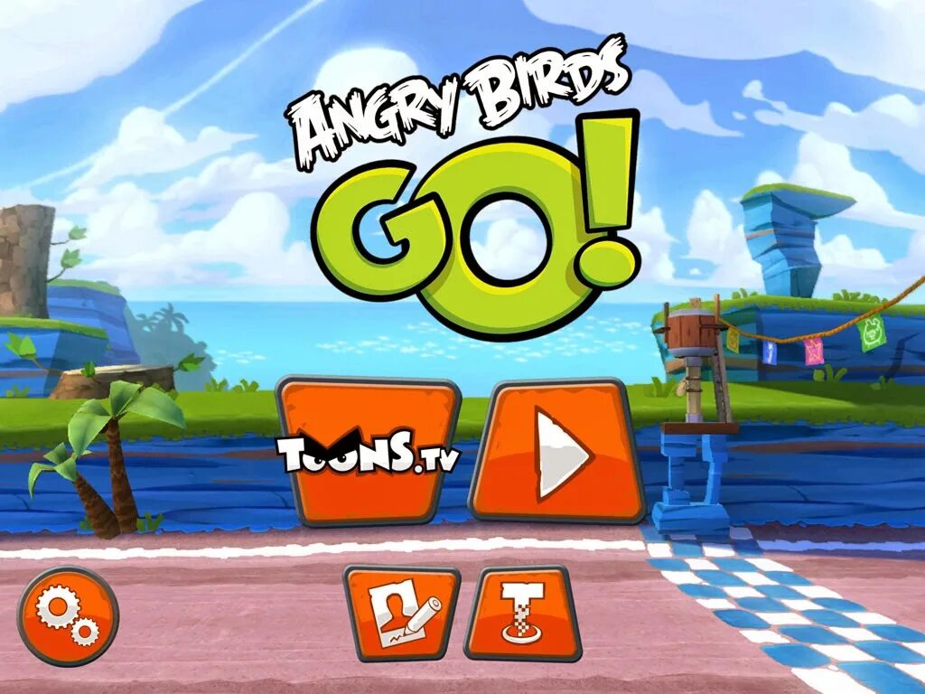Angry birds going. Энгри бердз гонки. Энгри бердз гоу. Гонки Энгри бердз гоу. Игра Angry Birds Android.