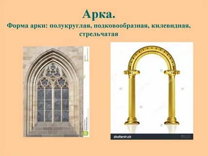 Арка форма