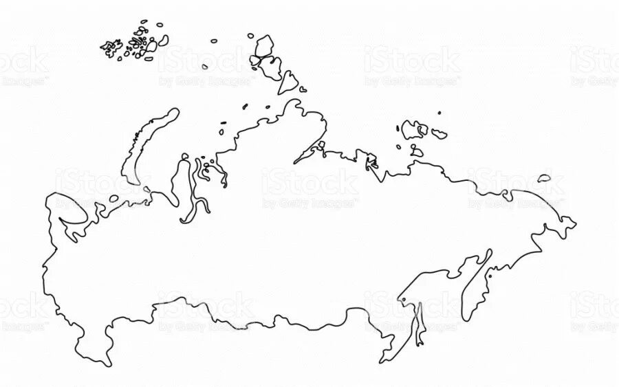 Границы россии на карте рисунок. Карта России силуэт. Очертания России. Карта России контур. Очертания России на белом фоне.