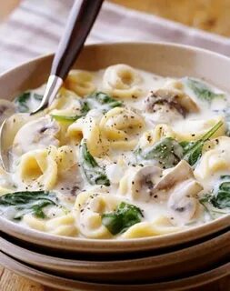 Рецепт пельменей со сливками и сыром