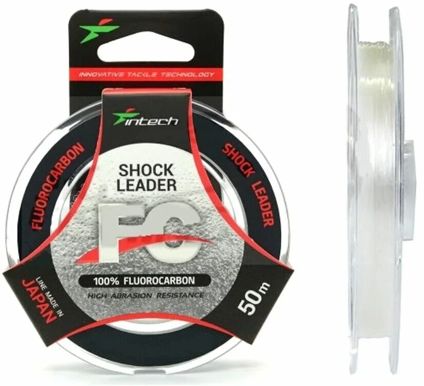 Флюорокарбон intech. Леска флюрокарбон fc shock leader intech. intech fc shock leader 10m 0.455mm. флюрокарбоновая леска intech fc shock leader 50м 0.373мм. леска intech fs shock leader 10m.