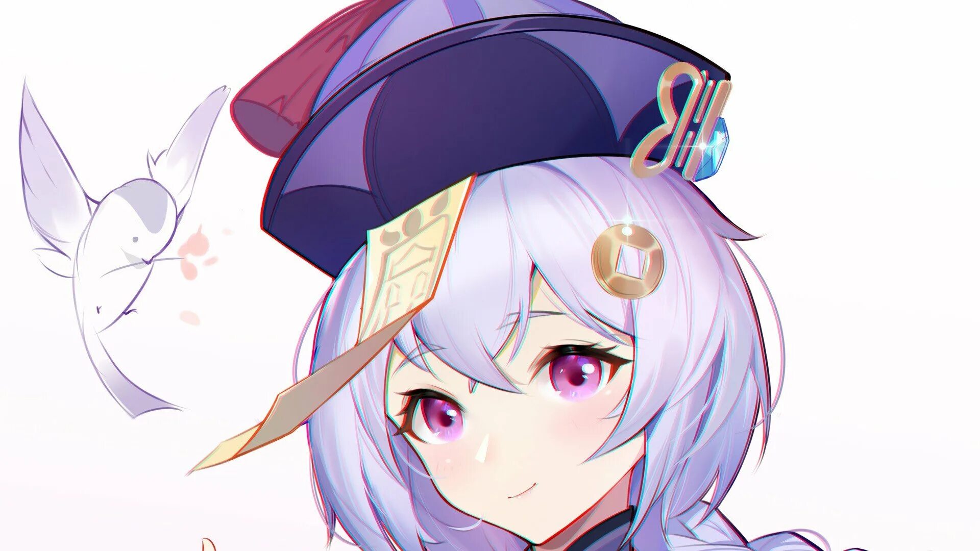 Цици арт. Геншин. Цици геншин арт. Цици геншщин. Qiqi геншин импакт.