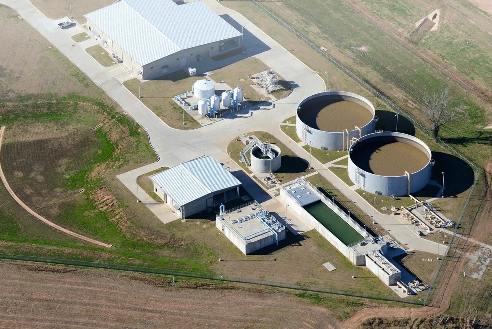 Facility project. Water treatment. promising wastewater treatment technologies. the treatment facility is old.