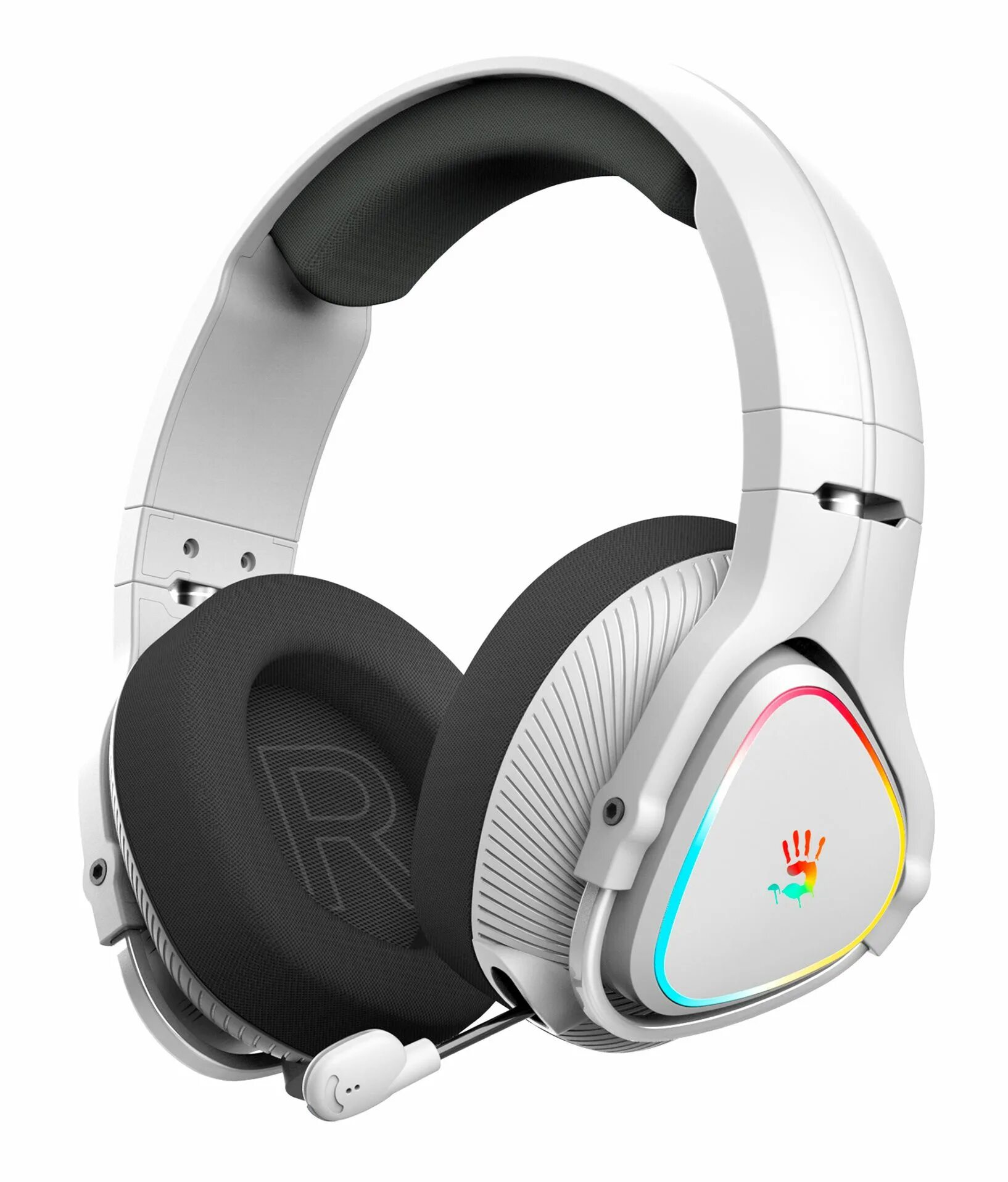 Bloody mr710 как подключить к пк Компьютерная гарнитура A4Tech Bloody MR710 серый купить по низкой цене на Янде