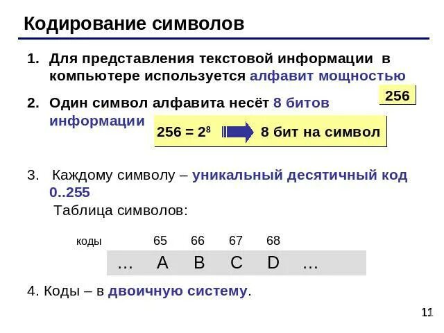 При кодирование текстовой информации каждому символу. Кодирование символов. Как кодируются символы текста?. Представление текстовой информации в компьютере. Кодирование каждого символа.