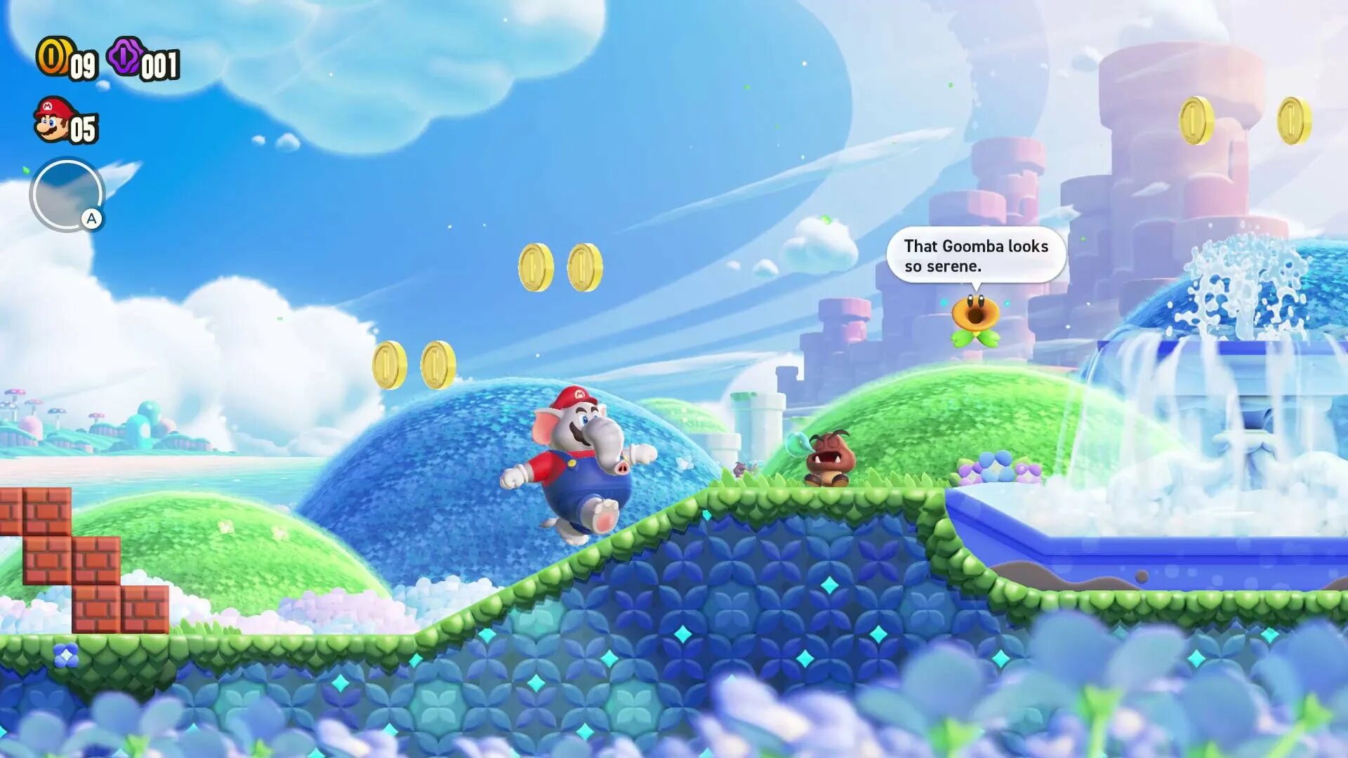 Mario wonder уровни
