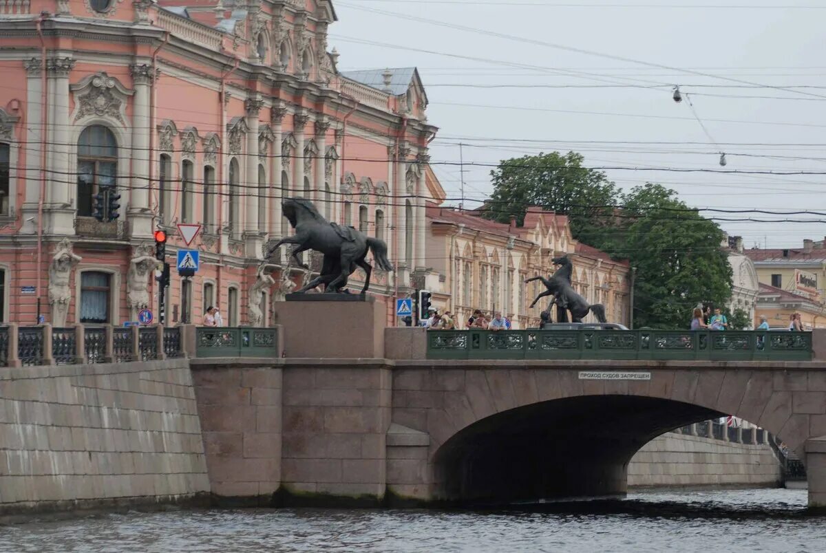 Аничков мост через какую реку