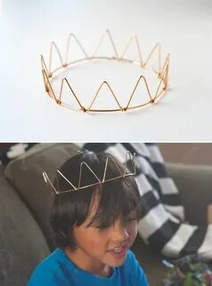 Как сделать легкую корону