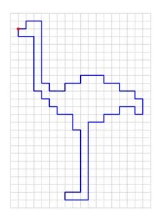 Графический диктант по клеточкам Квесты Дома Дзен