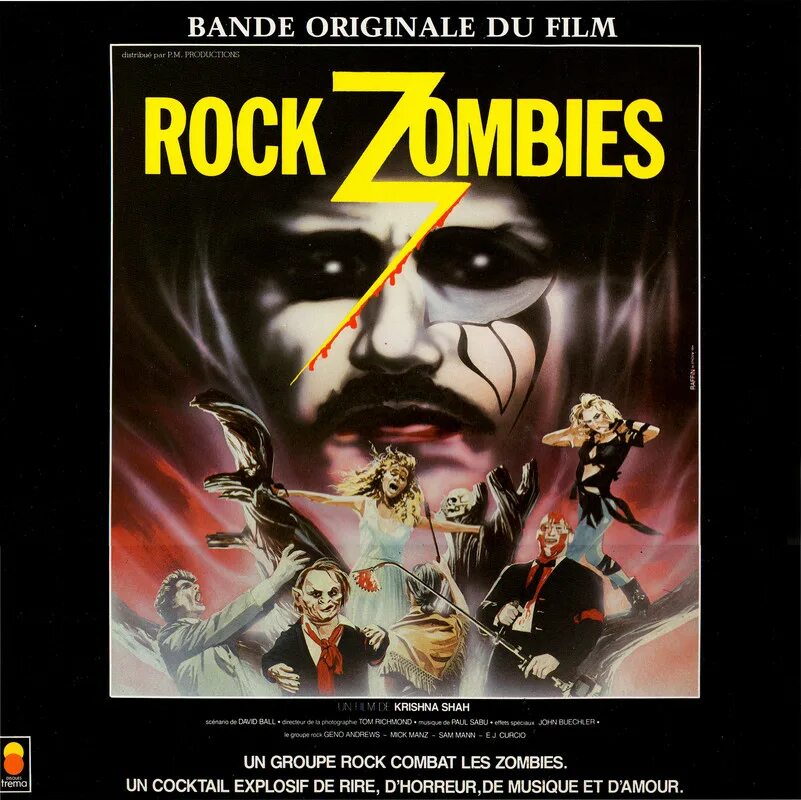 Zombie soundtrack. Хард-рок зомби (1985). Зомби тяжелого рока 1985. Хард-рок зомби 1985 Постер. Рок зомби 3d.