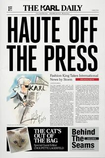 The newspaper come