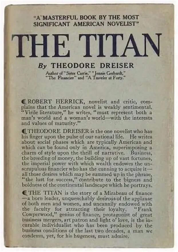 The Titan by Theodore Dreiser. Dreiser Theodore "the Titan". The Bulwark Dreiser. Dreiser book about myself. Домен книга