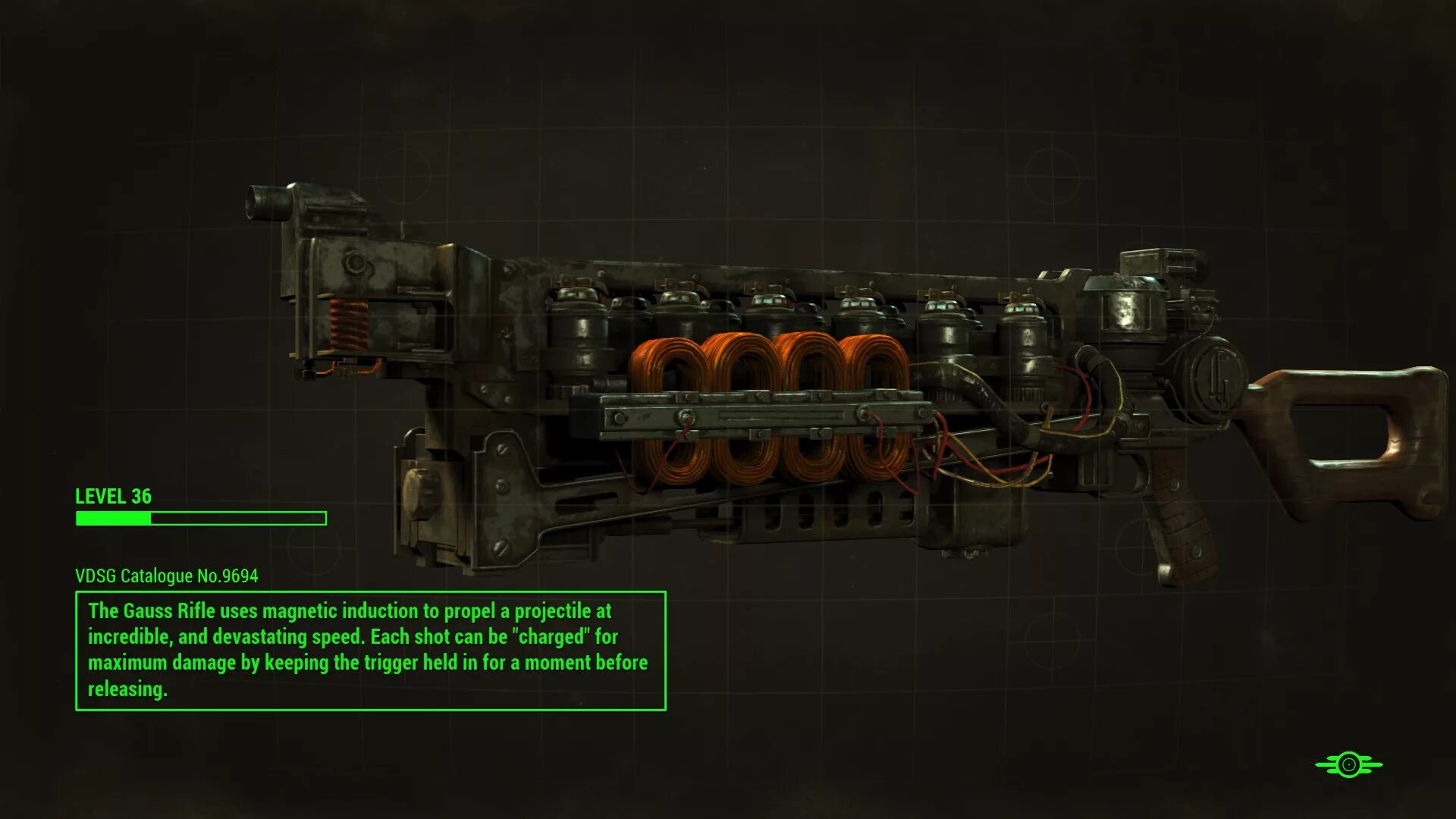 винтовка гаусса fallout 4.