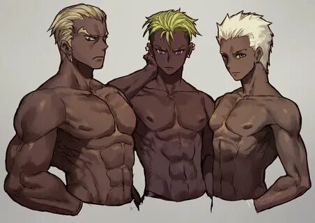 Dark skinned male