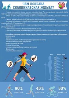 Скандинавская ходьба высота