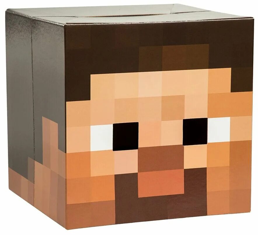 Стив картон. Minecraft стив. голова стива майнкрафт. маска стива. кубик из майнкрафта.