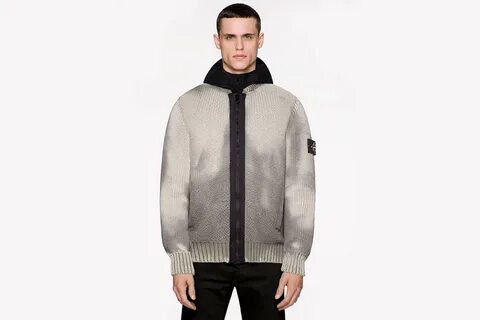 Свитер stone island меняющий цвет