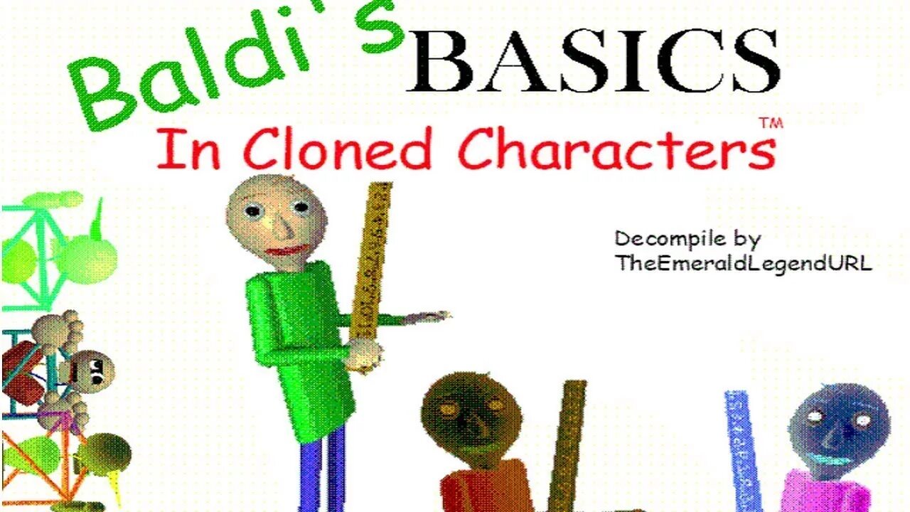 Baldi Basics 1.4.1 New Edition. Baldi's Basics Education and Learning all characters. Baldis Basics all characters. Baldi basics characters