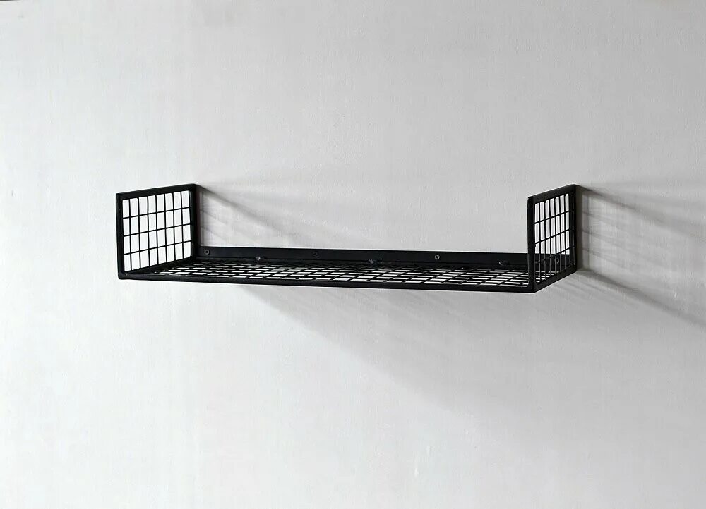 Полка "wall shelf-s (bas wl-001)" белая. Полка 75 58. Полки черные настенные. Полки металлические настенные черные. Полки металлические настенные черные.