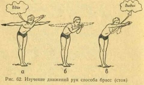 Обучение способа брасс