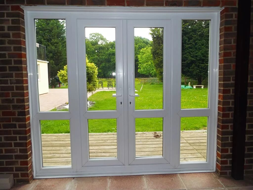 French Doors with Glass Side Panels. French Doors with. UPVC French Doors with Tilt function. UPVC French Doors St Albans. Side panels