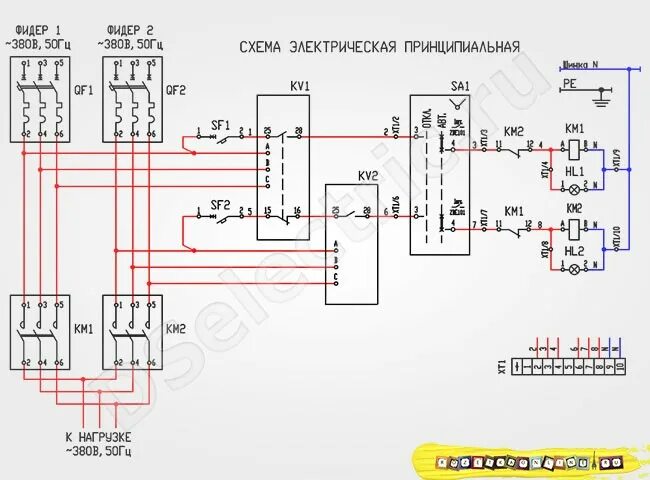 Схема авр на 2 реле фаз. Схема авр на 2 ввода с 2 реле контроля фаз. схема авр на 2 ввода 380в на магнитных пускателях с 2 реле контроля фаз. схема автоматического ввода резерва с реле контроля фаз. реле контроля фаз 380 в авр на 2 ввода схема подключения.