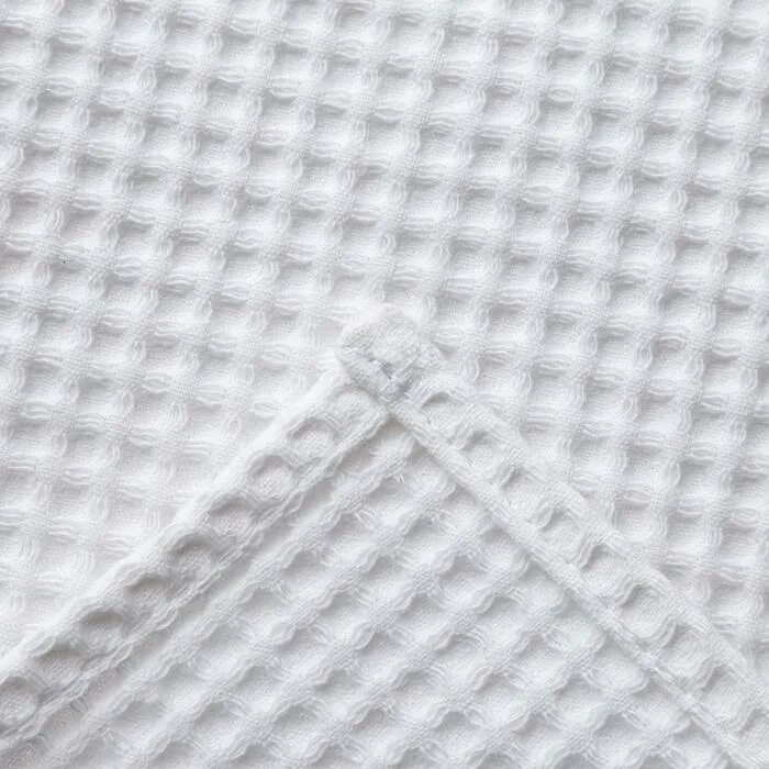 Вафельное полотно отбеленное 100 г/м2. Вафельное полотенце 240 г/м2. Белая вафельная ткань.