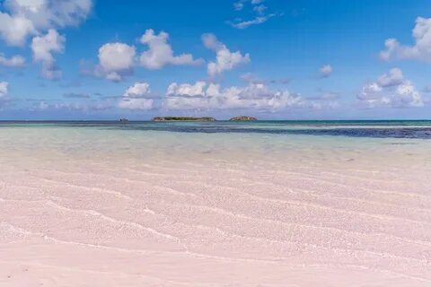 Pink sand