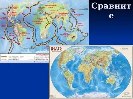 7 плит география