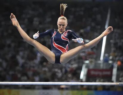 China’s He Kexin has won a tiebreaker over all-around champion Nastia Liuki...