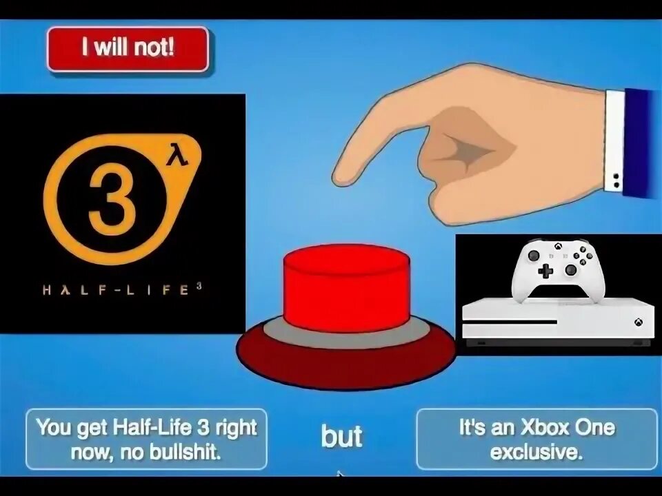 Press the button and the light. Press the button and the light