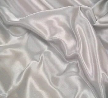Silver satin