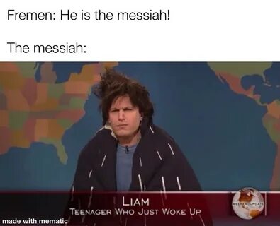 Just woke up