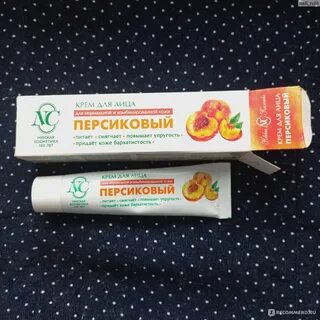 Крем персиковый невская косметика
