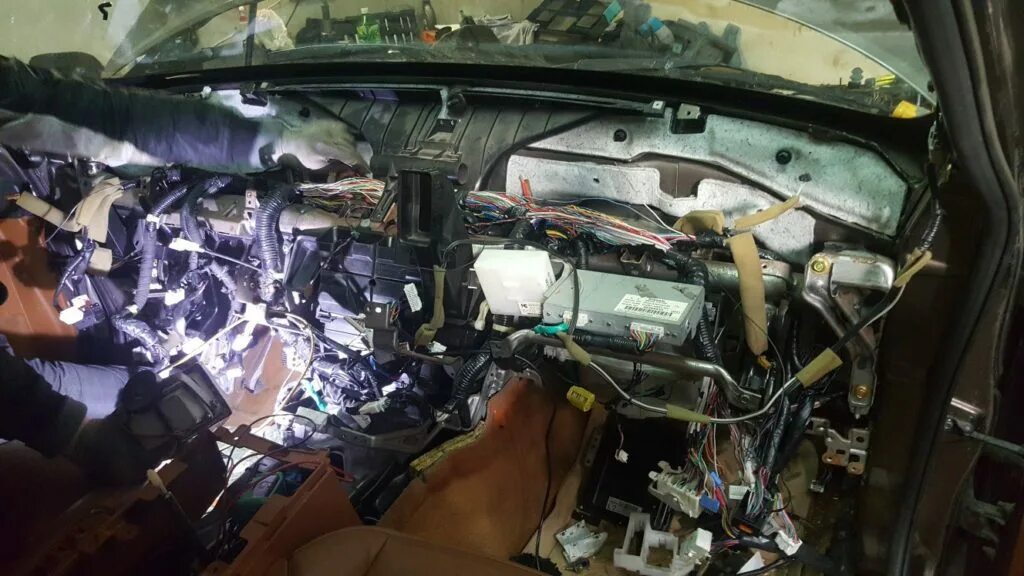 Инфинити фх 30 как снять радиатор печки Heater & blower unit (denso) для Infiniti QX70 2 поколение 10.2013 01.2019 З