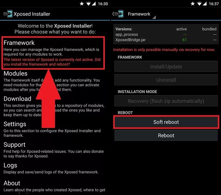 Xposed download. Xposed installer. xposed installer ( framework. как установить xposed framework. xposed installer -&gt; modules»..