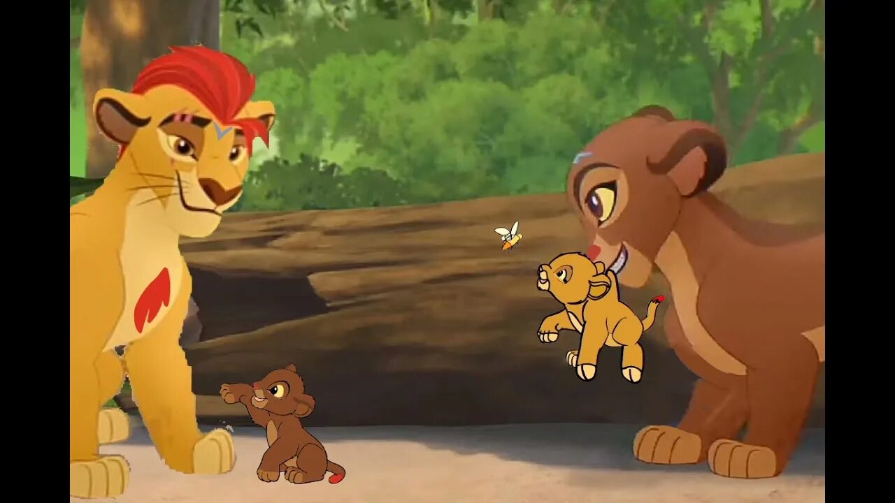 Kion на месяц. Kion and Rani's Cubs. Lion Guard Kion and Rani Cubs. Kion and and Rani Cubs nadra.