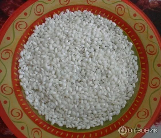 Как рис но не рис. Крупа белая круглая. белая крупа похожая на рис. крупный рис.