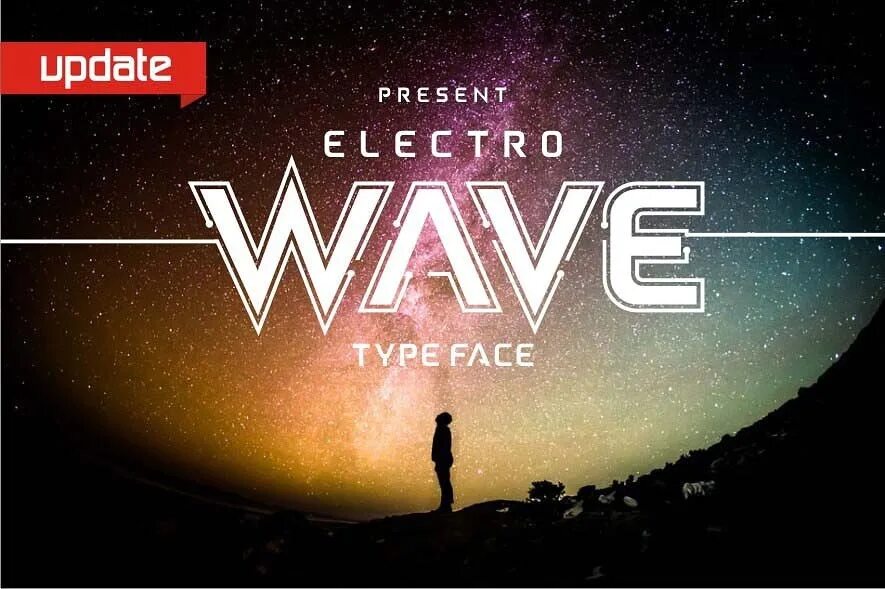 Electro wave. Шрифт электро. электро вейв. wave font. electronic font.