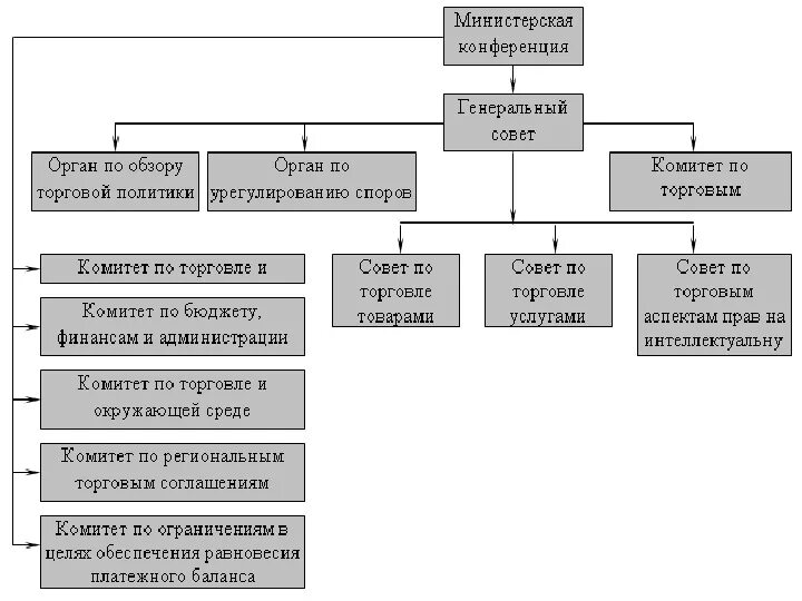 Всемирная торговая организация организационная структура. Организационная структура всемирной торговой организации ВТО. Структура ВТО схема. Всемирная таможенная организация структура. Разрешение споров вто