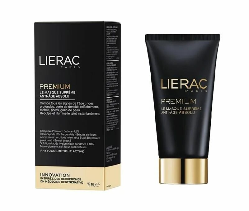 Mle для лица купить. Маска Lierac Premium Supreme 75 мл. Lierac Premium Masque 10. Крем Lierac Premium. Lierac Premium Anti-age Absolu крем.