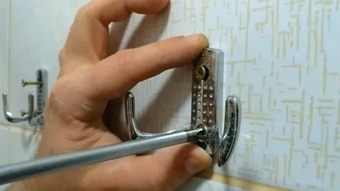 Как вешать крючки видео
