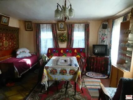 Дом в селе внутри