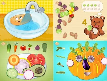 Развивающие игры овощи