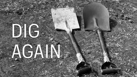 Stop digging