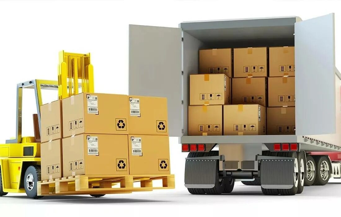 Разгрузка товара на складе. Склад товаров. Склад. Контейнер для груза. Разгрузка товара.