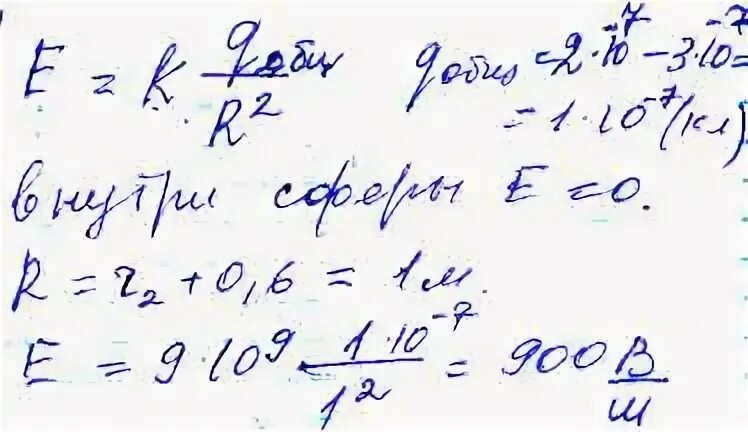 На заряд 0 20 мккл. На двух проводящих концентрических сферах с радиусами. 2 Проводящих концентрических сферах радиусами 20 и 40 см.