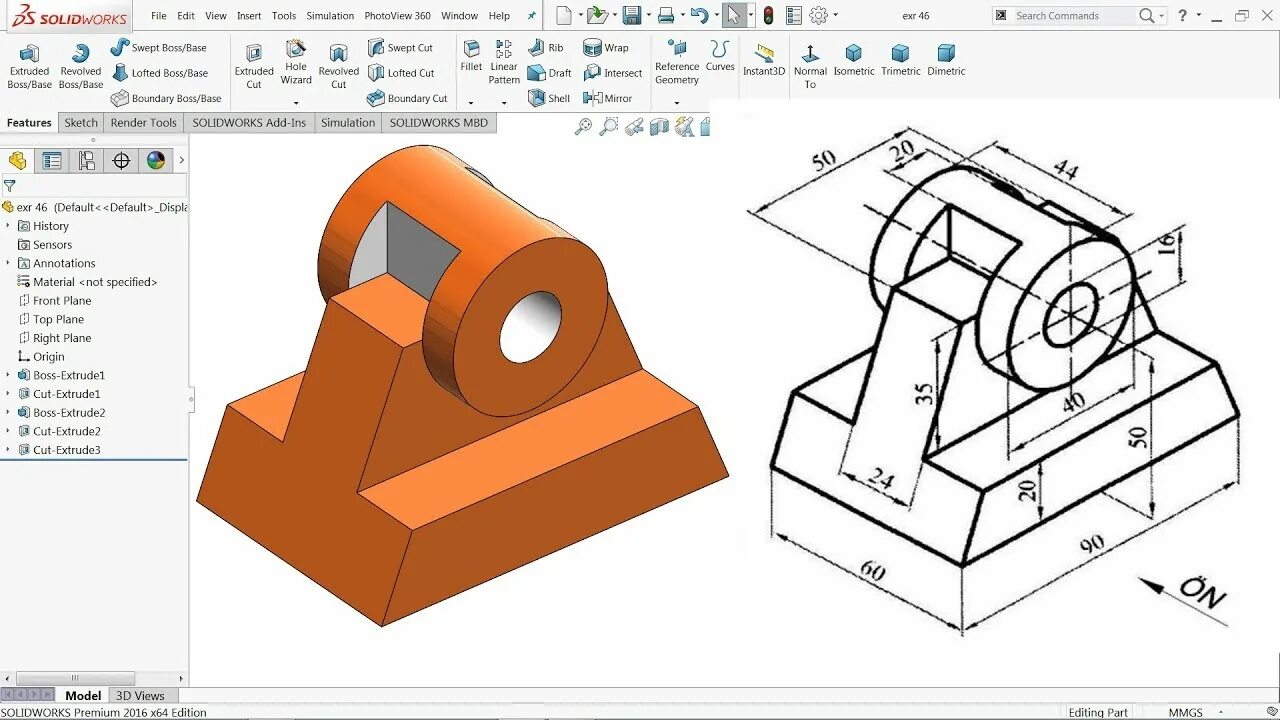 Чертежи для 3d моделирования дома Задачи solidworks - 6/48